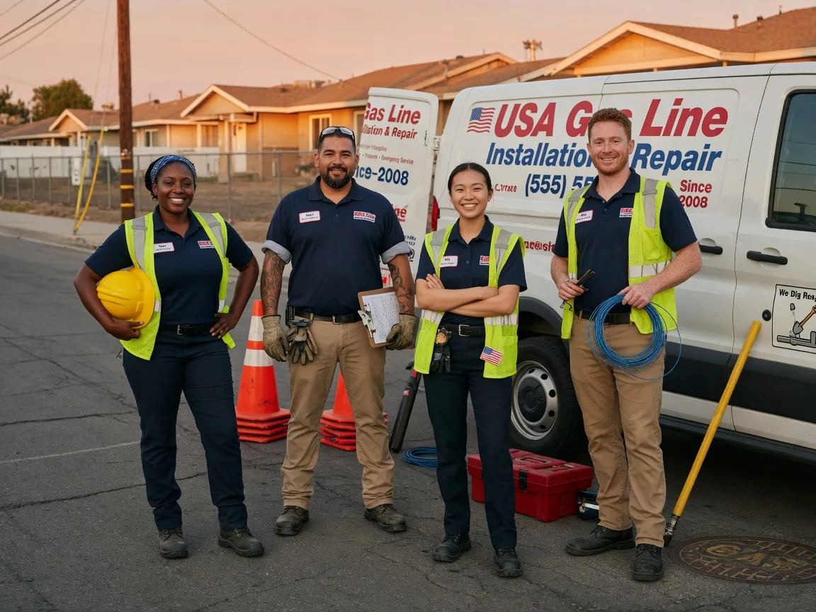 Gas Line Installation company in Brooks, GA